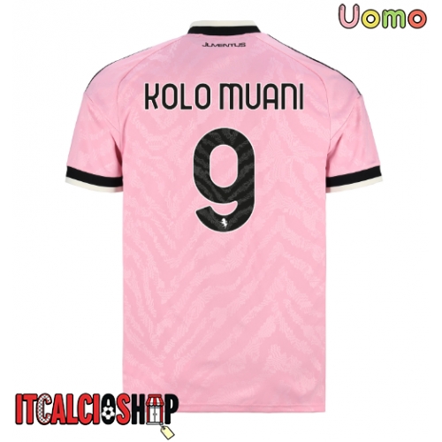 Juventus Randal Kolo Muani #9 Seconda Maglia 2026-27 Manica Corta